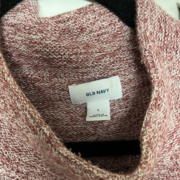 Old Navy Burgundy Turtleneck Sweater - Picture 2 of 4